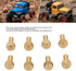 RC Nut, Brass 8Pcs Rust Resistant RC Nut for SCX24 (8mm)...