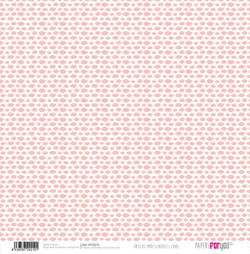 Papers For You - Scrapbooking and Craft Paper Kit | "Coral Essentials" Collection | Includes 10 Double Sided Papers with Different Designs | Size ...