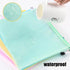 zipper pouch bag Plastic envelope,mesh zipper pouch bags waterproof folder A4 size folder signature pocket, can hold pens, books, documents pencil...