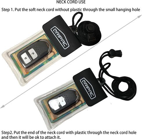 Waterproof Car Key FOB Case Waterproof Wallet Waterproof Holder Pouch For Key ID Badge Credit Card Money...