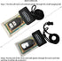 Waterproof Car Key FOB Case Waterproof Wallet Waterproof Holder Pouch For Key ID Badge Credit Card Money...