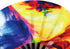 Amajiji Large Rave Folding Hand Fan for Men/Women, Chinease/Japanese Bamboo Hand Fan, Festival Accessories Performance Decoration Gift Dance Handh...