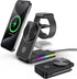Doeboe Wireless Charging Station for Apple Devices, 3 in 1 Mag-Safe Wireless Charger for iPhone 15 14,13,12 Pro Max/Pro/Plus/Mini, Apple Watch Ult...