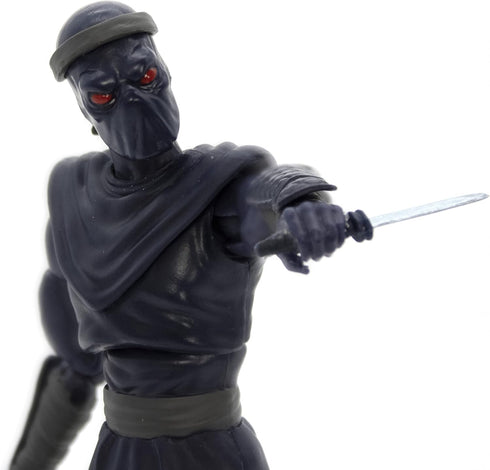The Loyal Subjects Teenage Mutant Ninja Turtles Limited Edition Foot Soldier 'Midnight Shadow Villain' San Diego Comic Con BST AXN 5-inch Action F...