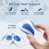 Heel Cushions for Heel Pain Relief (4 Pack) - Gel Heel Cushion Inserts, Gel Heel Cups Heel Pain Relief, Heel Pads Shoes, Heel Support Heel Inserts...