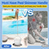 Pool Skimmer Basket Hook Skimmer Basket Pole 62.9 Inch Skimmer Lid Lifting Hook Fit for Pool Skimmer Basket with Handle Pool Filter Basket Pool Ho...