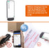 2D Cell Phone Barcode Scanner,Alacrity QR Barcode Reader Scanner Module Scanner with Auto Sensing Type-C Cell Phone Screen Barcode Scanner Scan...