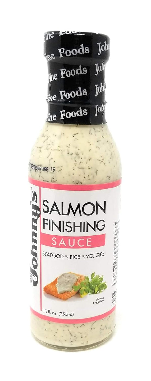 Johnny's Salmon Finishing Sauce, 12 oz...