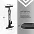 Hycline Portable Floor Bike Pump: Bicycle Tire Pump - 150/160 PSI High Pressure Air Pumps with Presta and Schrader Valve - Inflator for MTB BMX Ti...