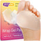 Clear Gel Metatarsal Foot Pads for Women & Men – Thicker Foot Gel Cushion Pads for More Comfort and Pain Relief – Silicone Metatarsal Pads – Upgra...