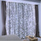ZSJWL 300 LED White Curtain Lights, 9.8x9.8Ft DIY Windows Fairy String Lights with Remote 8 Modes Timer for Bedroom, USB Plug in Fairy Curtain Lig...
