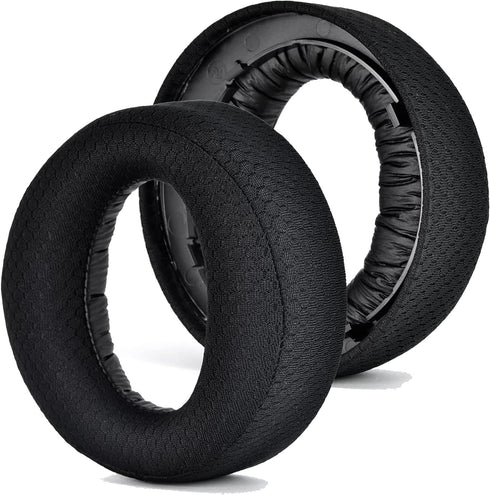Replacement Ear Pads for Sony Playstation 5 PS5 Pulse 3D Wireless Headset,Breathable Mesh Fabric Headphones Ear Cushions Covers Headset Accessorie...
