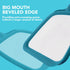 POOLWHALE Professional Pool Skimmer Net,Fine Mesh Net Bag,Heavy Duty Swimming Leaf Skimmer Cleaning Tool - Fast Cleaning,Debris Pickup Removal- Fi...