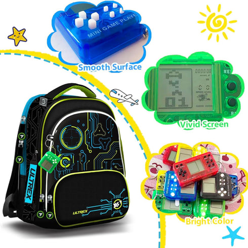 12 PCS Video Game Party Favors for Kids,Arcade Video Game Keychain Idea Gift for Video Game Party Birthday Supplies...