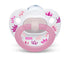 NUK Comfy Orthodontic Pacifiers, Pink Assorted, 18-36 Months, 2 Count...