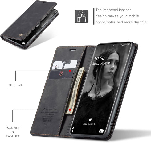 Kowauri Galaxy S20 FE 5G Leather Wallet Case - Classic Design With Card Slot and Magnetic Closure Flip Fold for Samsung Galaxy S20 Fan Edition 5G ...