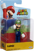 Super Mario Action Figure 2.5 Inch Standing Luigi Collectible Toy...