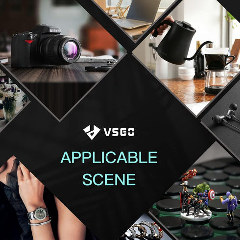 VSGO V-B012E Camera Cleaning Blower with Filter, Tumbler Design Lens Cleaning Blower Compressed Air Compatible for Nikon Sony Canon Digital Camera...