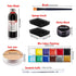 Special Effects SFX Halloween Makeup Kit - Fake Blood + Coagulated Blood Gel + 12 Colors Bruise Makeup Face Body Painting Palette with Brush + Sca...