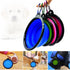 Collapsible Bowls Dog Pet Bowl, 4 Pack for Cats Dogs Travel Bowl Portable Foldable Pet Feeding Watering Dish Pet Supplies for Walking Parking Trav...