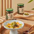 BAILINHOU Sichuan Flame Roasted Diced green chiles sauce asian 8.28oz/235g, chuanwazi green chilis canned imported of china...