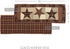 VHC Brands Abilene Country Red Independence Day Patchwork Rect Star Quilted Runner 13x36...