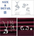 Yumilok Zircon Dolphin Necklace And Earring Sets for Women Jewelry Sets Sterling Silver Ocean Animal Stud Earrings Pendant Necklace Teen Friend Mo...
