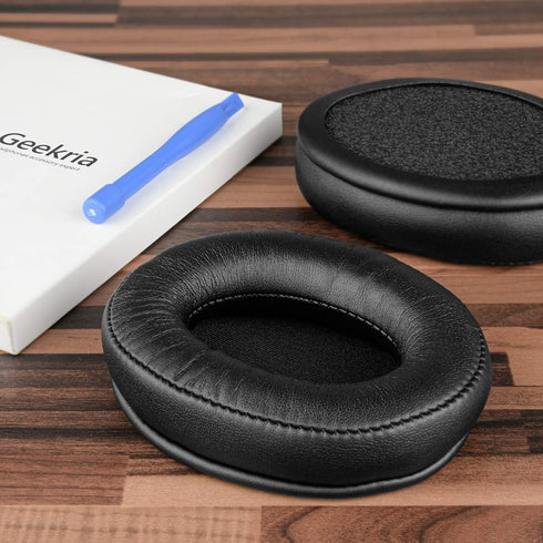 Geekria QuickFit Replacement Ear Pads for Sennheiser HD280 HD280-Pro HD281 HMD280 HMD281 Headphones Earpads, Headset Ear Cushion Repair Parts (Bla...
