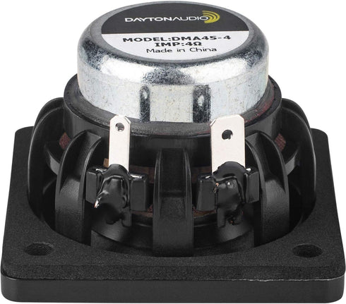 Dayton Audio DMA45-4 1-1/2" Dual Magnet Aluminum Cone Full-Range Driver 4 Ohm...
