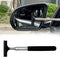 Car Rearview Mirror Wiper, Telescopic Auto Mirror Squeegee Wiper, Multifunctional Portable Vehicle Glass Cleaner Tool Auto Interior Exterior Acces...