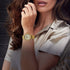 Geneva Super Large Stretch Watch Clear Number Easy Read (Gold)...