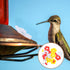 Sosoport Hummingbird Feeders Replacement Hummingbird Feeder Parts Flowers Hummingbird Feeder Replacement Parts Hanging Feeder Replacement Flower F...