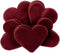 Playfully Ever After 1 inch Felt Hearts 200pc - Cardinal...
