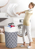 Large Laundry Basket Laundry Hamper Bag Washing Bin Clothes Bag Collapsible Tall With Handles Waterproof Travel Bathroom College Essentials Storag...