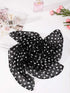 1950s Chiffon Scarf Polka Dot Retro Hair Tie 50s Sheer Square Neck Head Scarf Vintage Neckerchief for Women Girls...