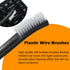 9Pcs Double-Ended Nylon Cleaning Brushes, Ymapinc Detailing Brushes Stiff Bristles Crevice Brushes with Plastic Handle for Kitchen, Sink, Bathroom...