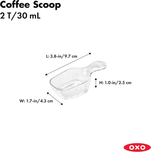 OXO Good Grips POP Container Coffee Scoop, Clear...