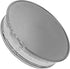 Vent Systems 4" Metal Tee Cap. Galvanized Steel End Cap. Dryer Vent Cover. Dryer Duct End Cap. 4In Steel End Cap. Steel Plug 4Inch. Round Metal Duct Fitting. Reusable. 100mm
