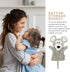 LUOZZY Interesting Hand Puppet Interactive Plush Animal Puppet for Kids Rat Puppet Toy for Storytelling Reading Prop (Gray)...