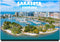 Sarasota Fridge Magnet Florida Travel Souvenir Downtown Bayfront Park Marina...