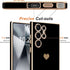 Teageo for Samsung Galaxy S24 Ultra 5G Case for Women Girl Cute Love-Heart Luxury Soft Back Cover Raised Full Camera Protection Bumper Silicone Sh...