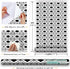 7023 Peel and Stick Wallpaper Black/White Geometric Trellis 17.7" x 9.8ft Modern Rhombus Trellis Self-Adhesive Contact Paper Shelf Liner for Home ...