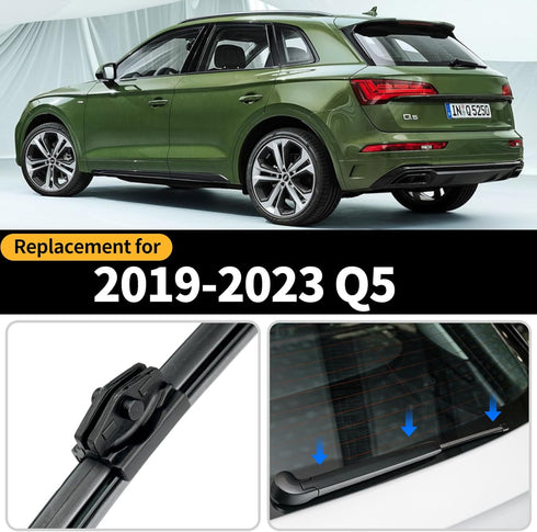Rear Windshield Wiper Arm Blade Set, GARDIMU Factory OEM Replacement Rear Wiper Arm Blade Assembly for Audi Q5 2019-2023...