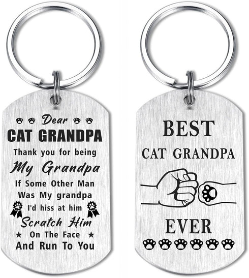 Laluminter Best Cat Grandpa Gifts - I Meow You Grandpa Gifts from Cats - Christmas Gift for Fur Pet Grandfather...