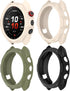3 Pack/Set Protective Cases Intended for Approach S70 Watch Cases Acceassories Compatible with Garmin Approach S70 Smartwatch (Black,Green,Beige, ...