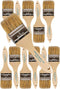 Vermeer Chip Paint Brushes - 12-Pack - 2" Chip Brushes for Paints, Stains, Varnishes, Glues, & Gesso - Home Improvement - Interior & Exterior Use...