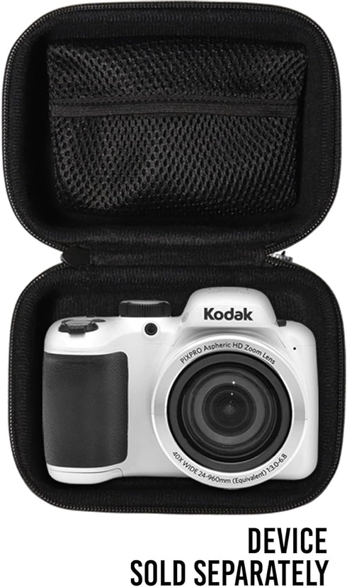 Alltravel Camera Case compatible with Kodak PIXPRO Astro Zoom AZ252-RD, AZ401-WH PIXPRO, AZ421 Minolta 20 Mega Pixels, WIKICO 4K Vlogging Camera...