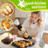 Suuker Cream Piping Tips, Stainless Steel Long Cream Puff Nozzle Decor Small Pastry Icing Piping Decorating Tools (3 Pieces)...