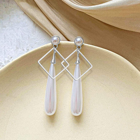 Ximalun 120Pcs Earring Hoops for Jewelry Making,Earring Finding Hypoallergenic Earrings Beading Hoop Bulk Open Bezel Pendant Frame Teardrop Square...