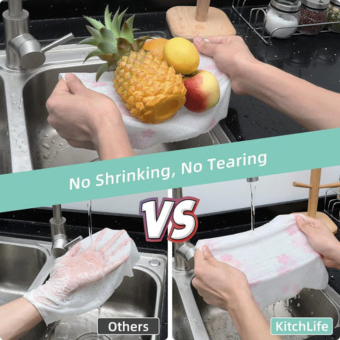 Reusable Paper Towels - 1 Roll = 4 Months Supply, Washable and Recycled Paper Rolls, Zero Waste Sustainable, Environmentally Friendly...